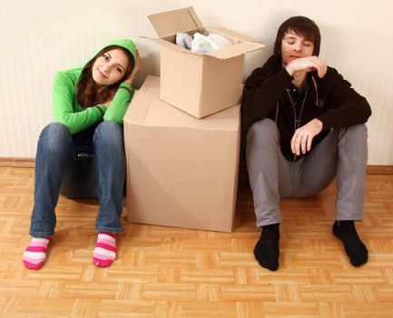 Customer booking a removals service and reviewing details