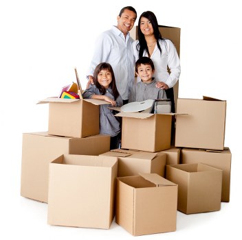 Packing and organising items for commercial moves in Islington